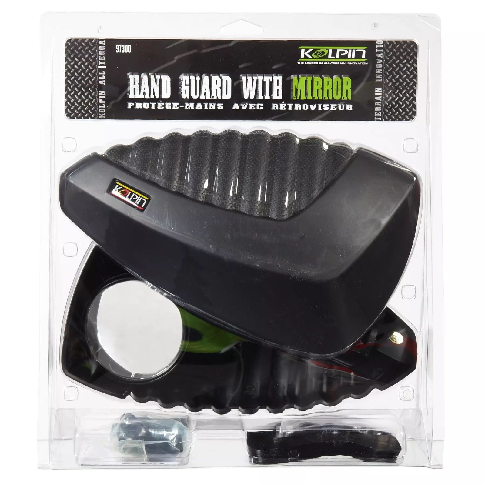 Universal ATV Hand Guard with Rearview Mirror D9Z2 - product image 1