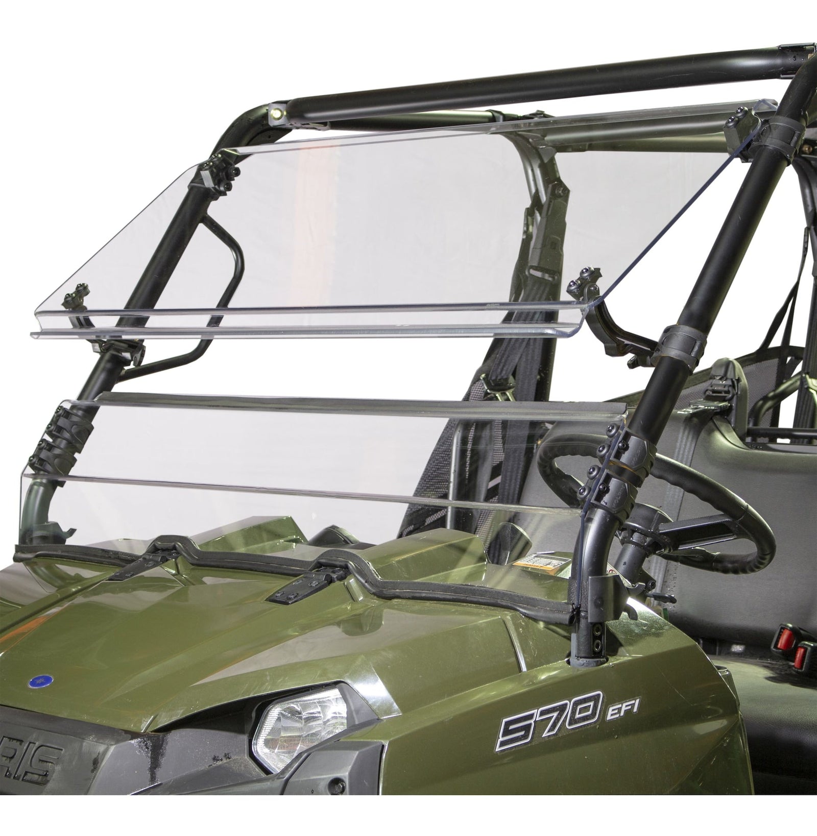 UTV Windshield Full-Tilt for Polaris Ranger Mid-size/400/500/570 X1J9 - product image 1