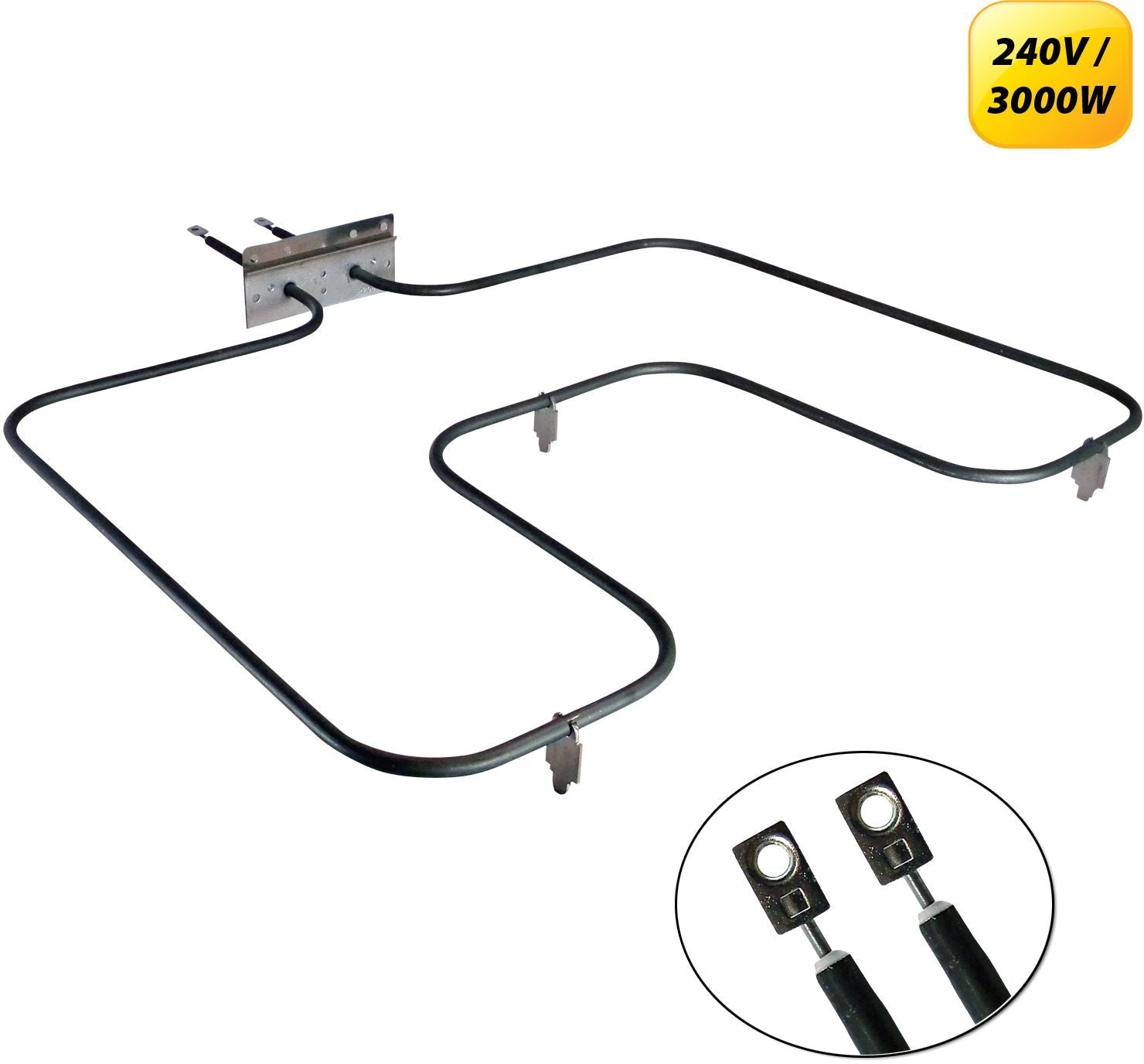 62403/2 Long Prong Oven/Bake Element, 240V, 3000W, 30-in N7L3 - product image 1