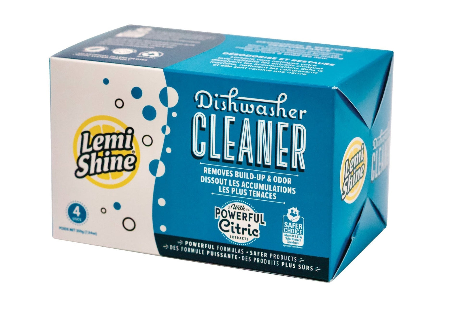 Shine Dishwasher Cleaner, Fresh Lime Scent, 4-pk E6L9 - product image 1