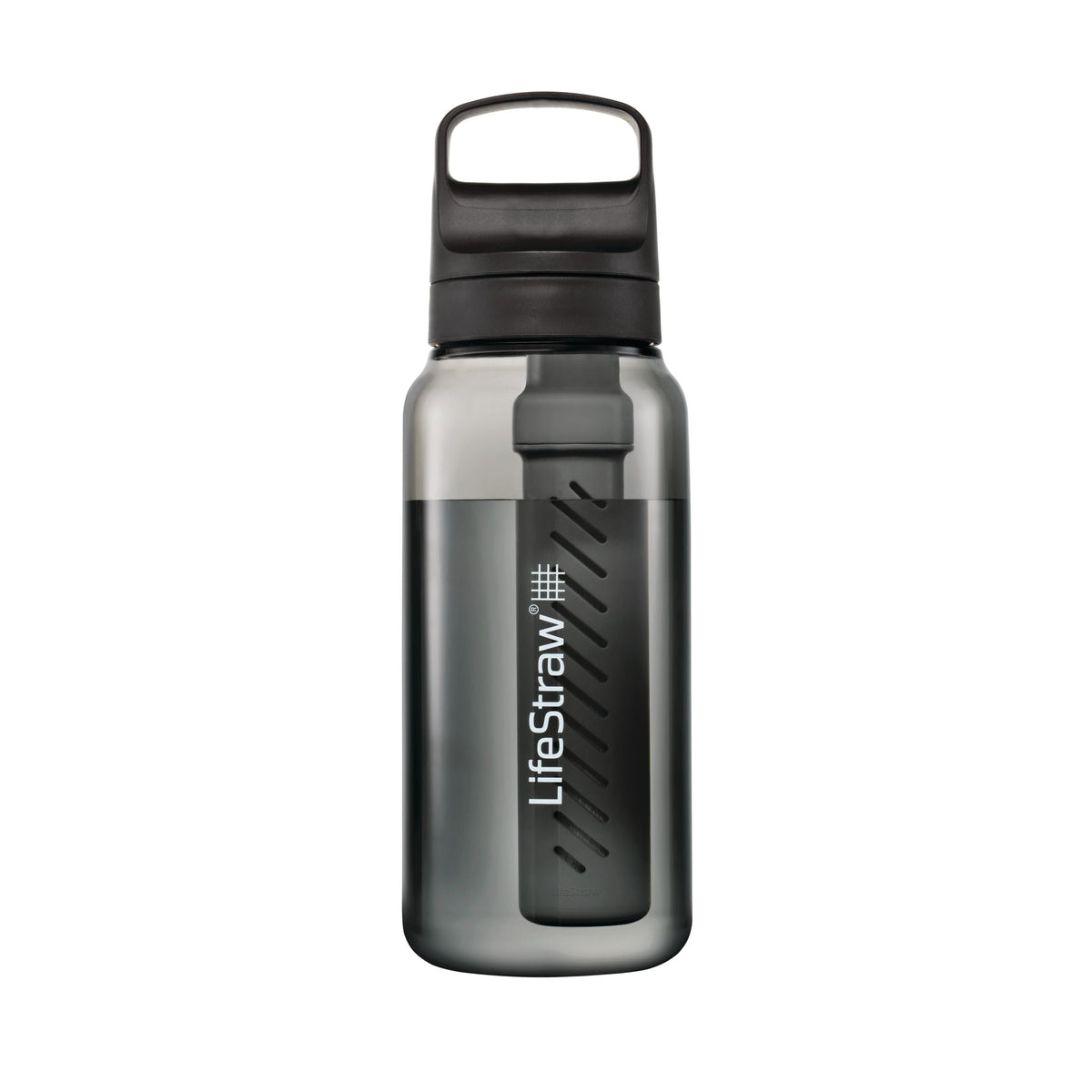 GO Series Water Bottle, 1-L, Black B7G8 - product image 1