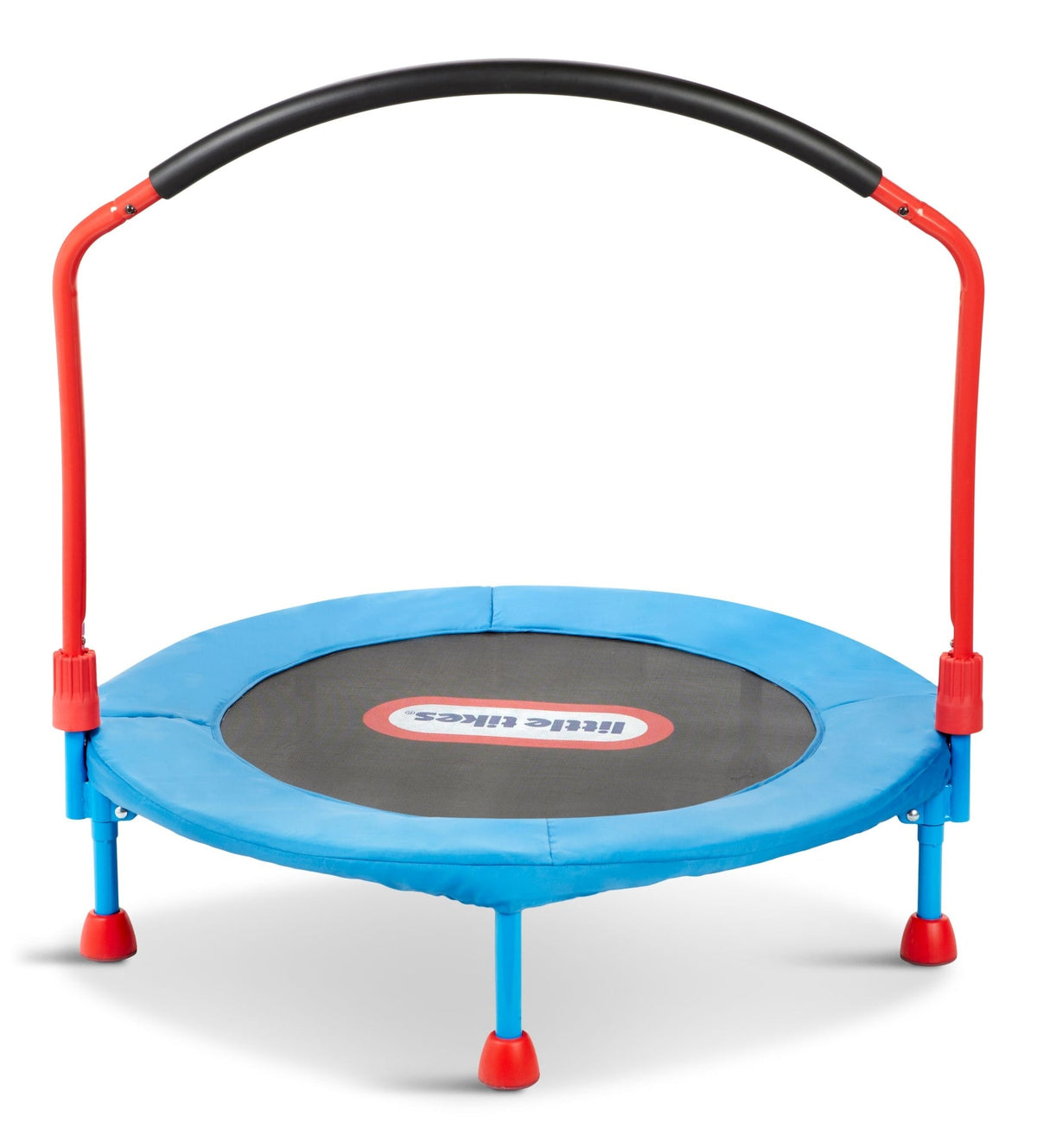 Outdoor/Indoor Portable Bounce Round Trampoline, 3-ft, Ages 3+, Blue S5L8 - product image 1