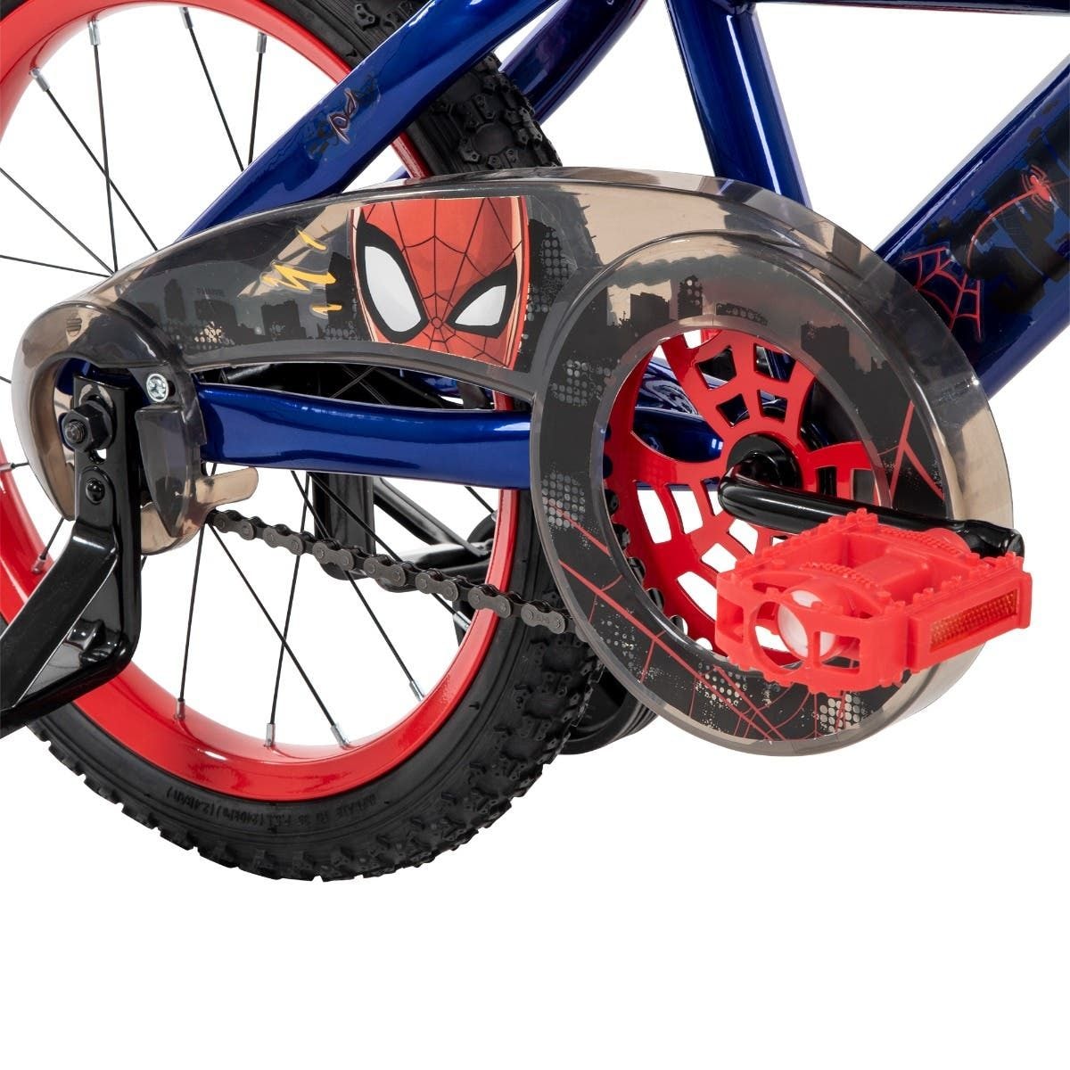 Spider-Man Kids' Bike, 16-in Wheel, Red/Blue N7T9 - product image 6