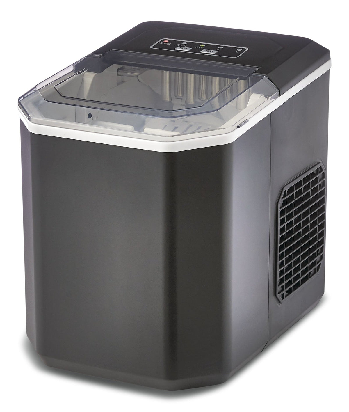 Compact Countertop Ice Maker with LED Display, 26-lb Ice/Day, Black E1Z3 - product image 1