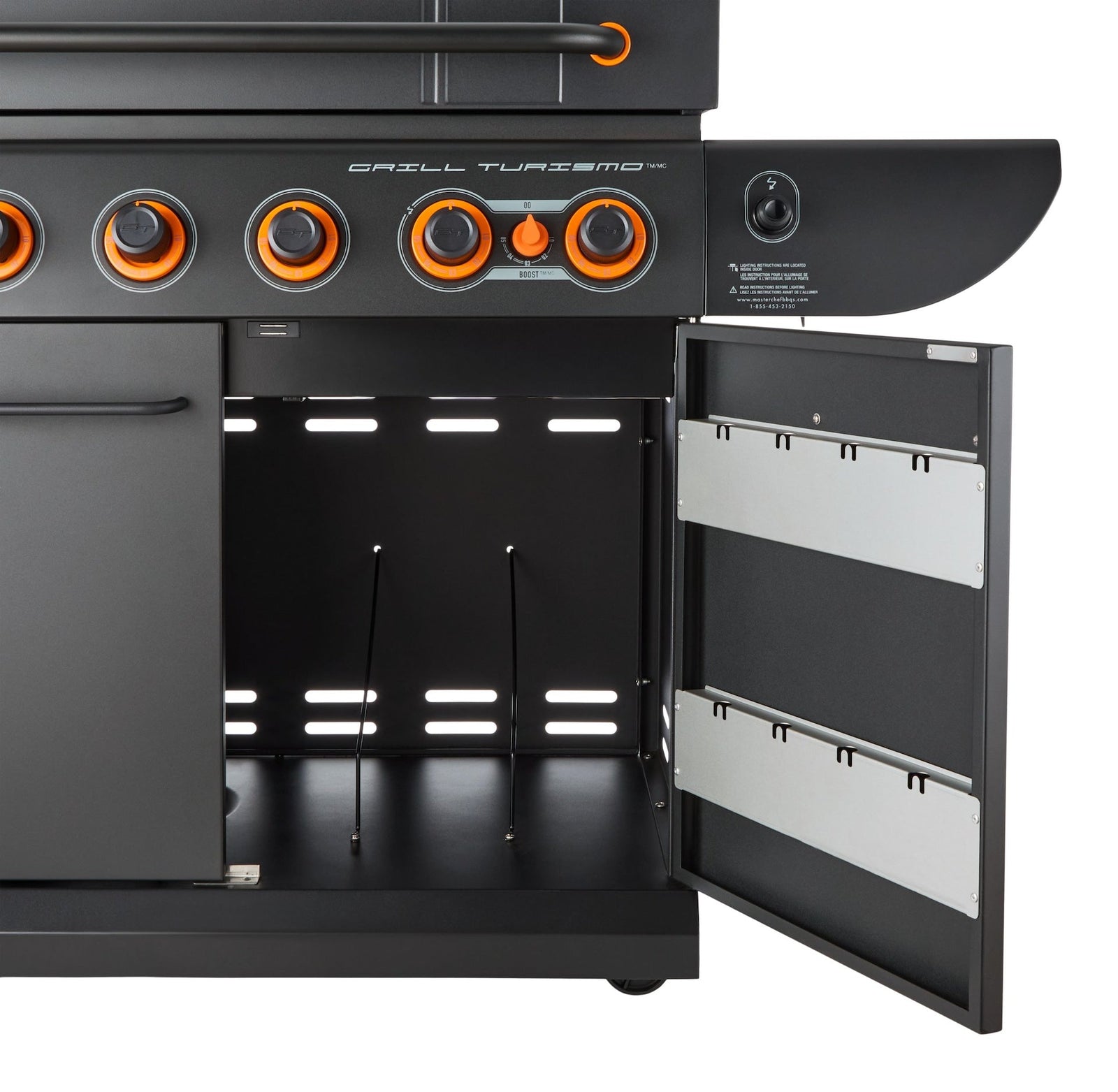 Grill Turismo 680 7-Burner Convertible LP Gas BBQ H6T8 - product image 7