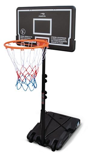 4-in-1 Jr Portable Adjustable Basketball Backboard System with Wheels Q0E6 - product image 1