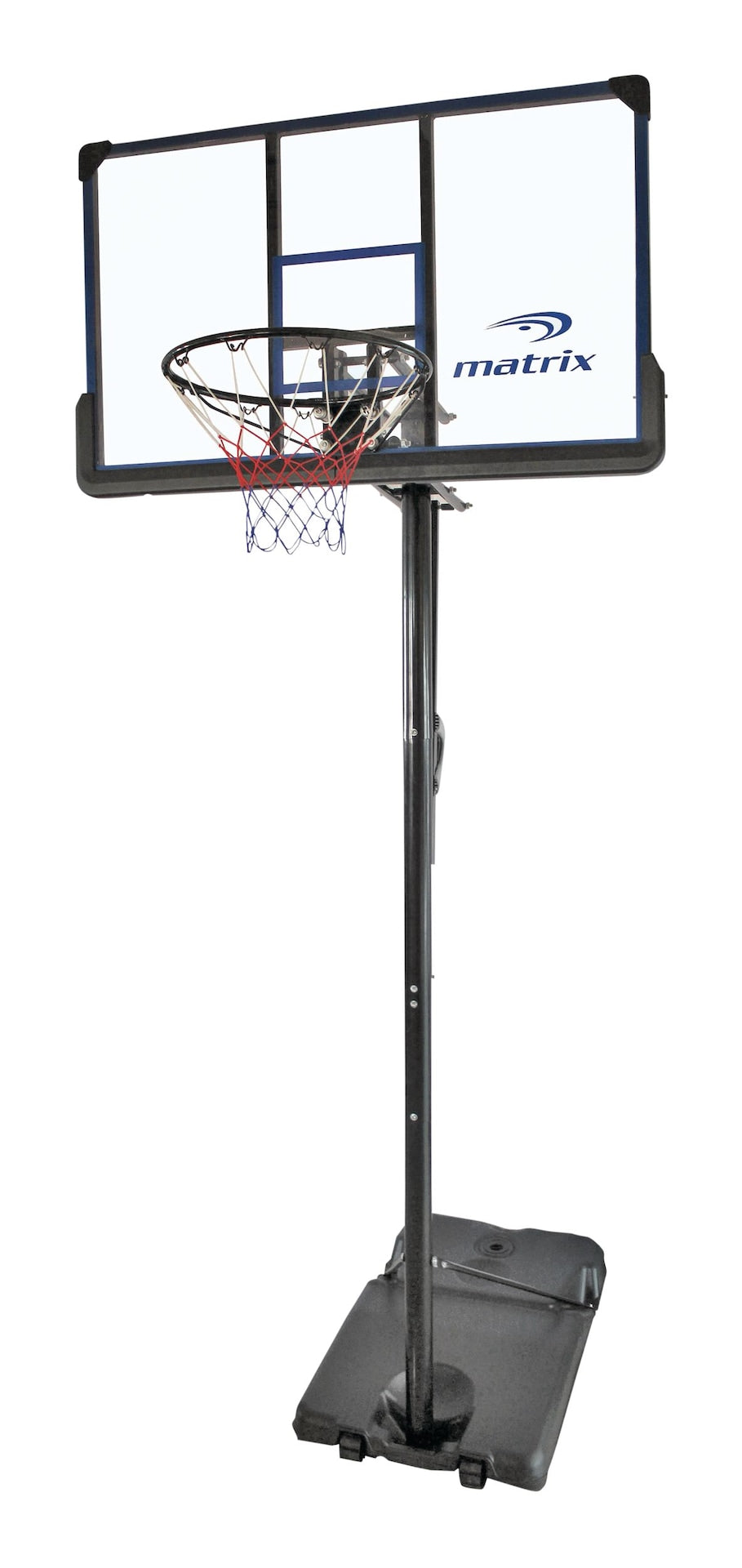 Portable Adjustable Basketball Backboard, Hoop & Net System, 48-in R4L0 - product image 1