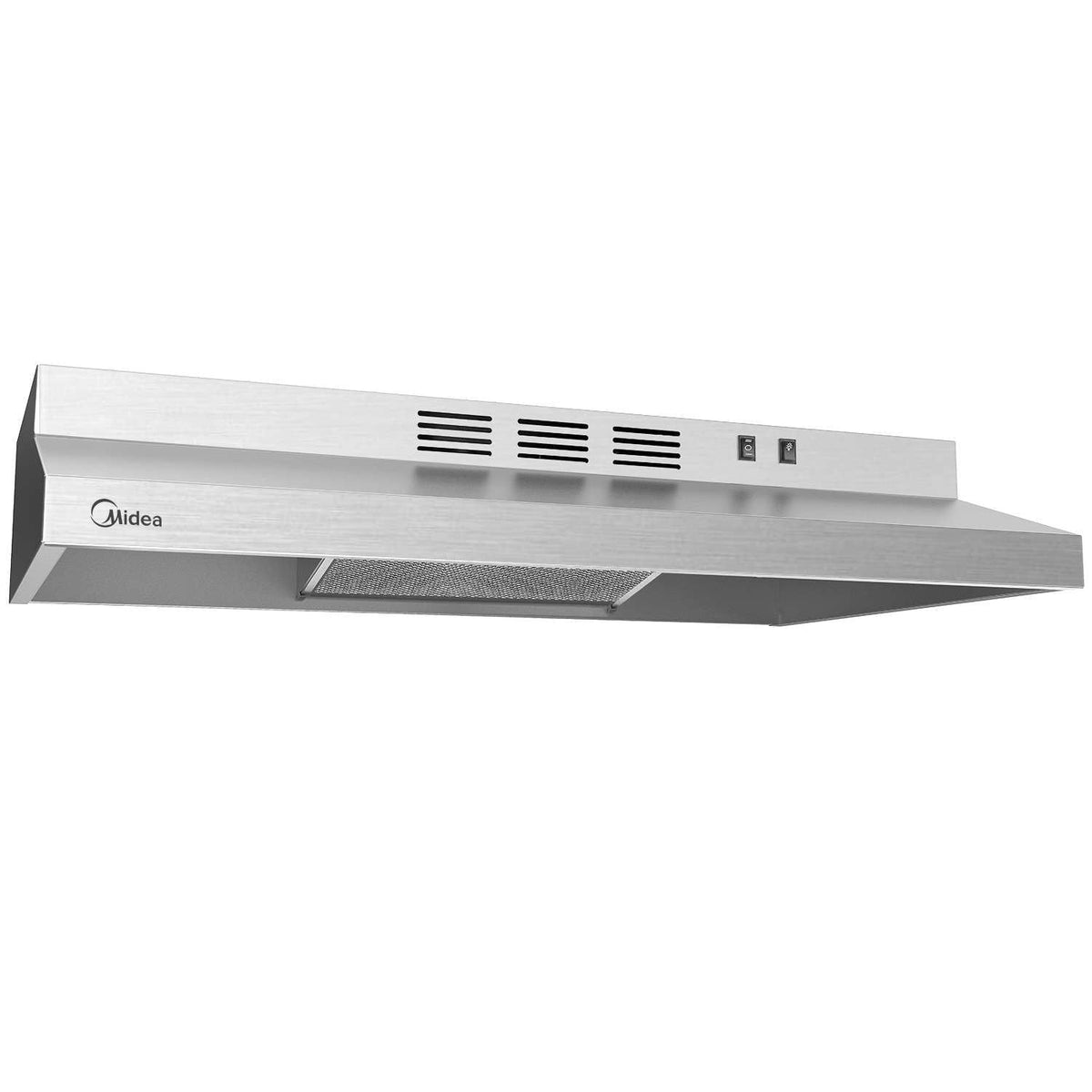 Basic 200 CFM Under the Cabinet Kitchen Exhaust Fan Range Hood, Stainless Steel, 30-in D6B0 - product image 1