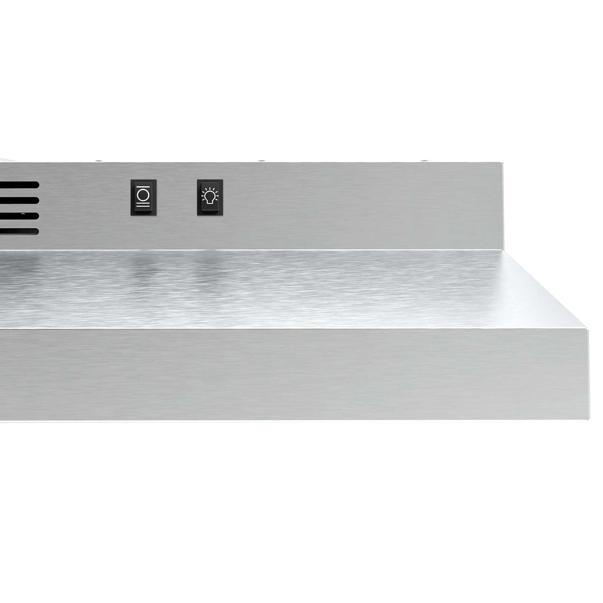 Basic 200 CFM Under the Cabinet Kitchen Exhaust Fan Range Hood, Stainless Steel, 30-in D6B0 - product image 6