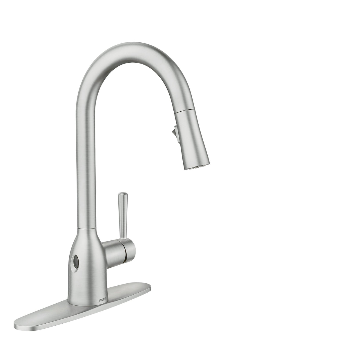 Adler Single Handle Kitchen Faucet with Motionsense, Spot Resist Stainless K0J6 - product image 1