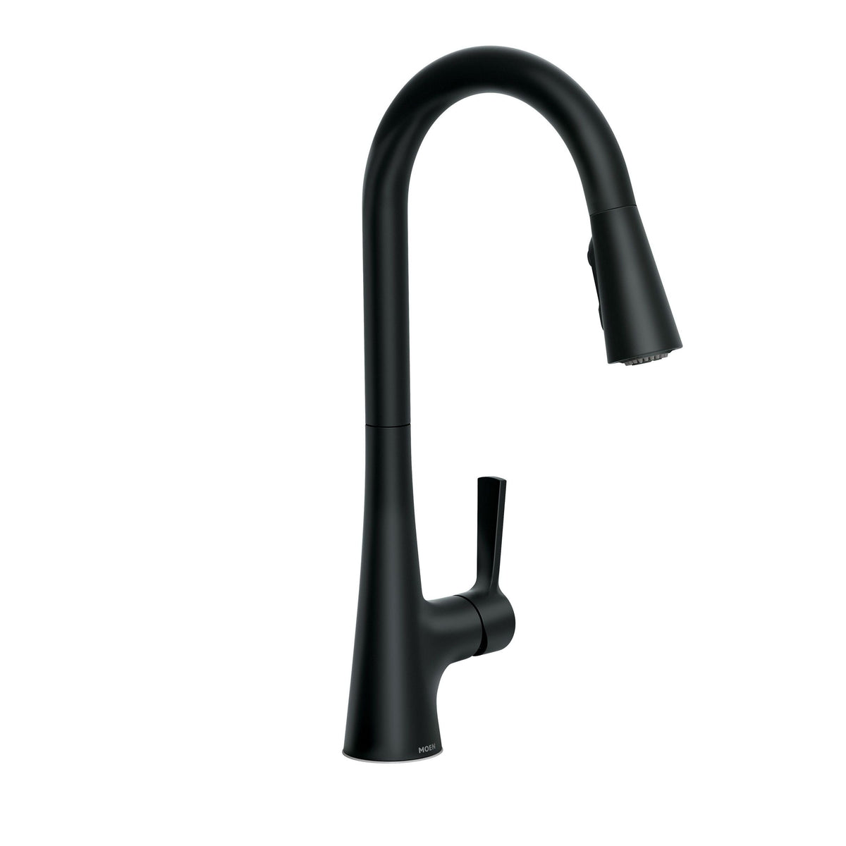 Mikah 1-Handle Pull Down Kitchen Faucet, Matte Black N6Q3 - product image 1