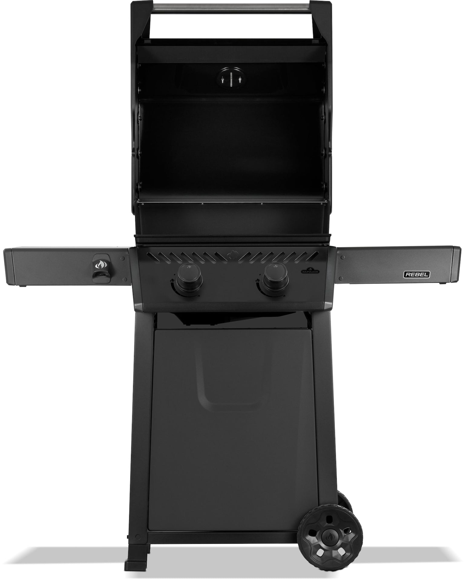 Rebel 365 2-Burner LP Gas BBQ, Matte Black X4H7 - product image 6