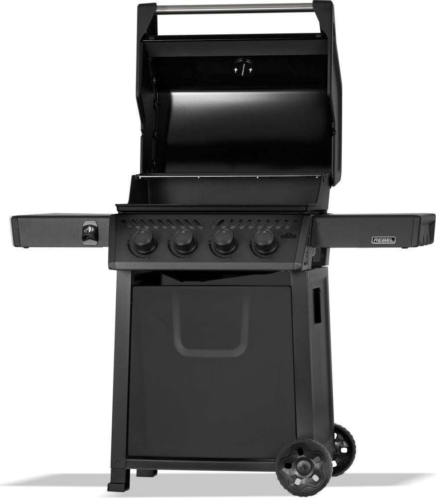 Rebel 425 4-Burner LP Gas BBQ, Matte Black D1K5 - product image 2