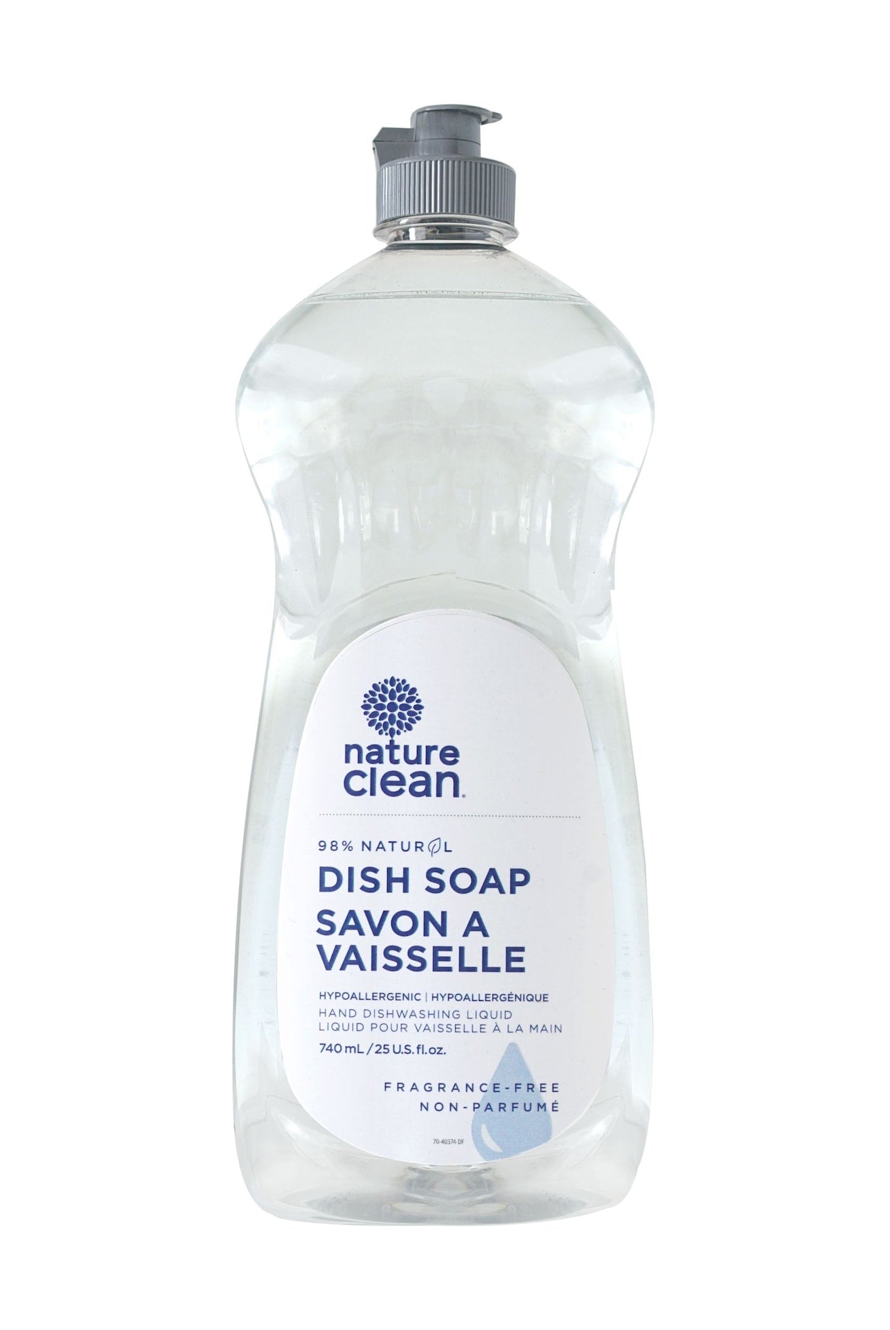 Clean Liquid Dish Soap, Fragrance Free, 740-mL A1Y3 - product image 1