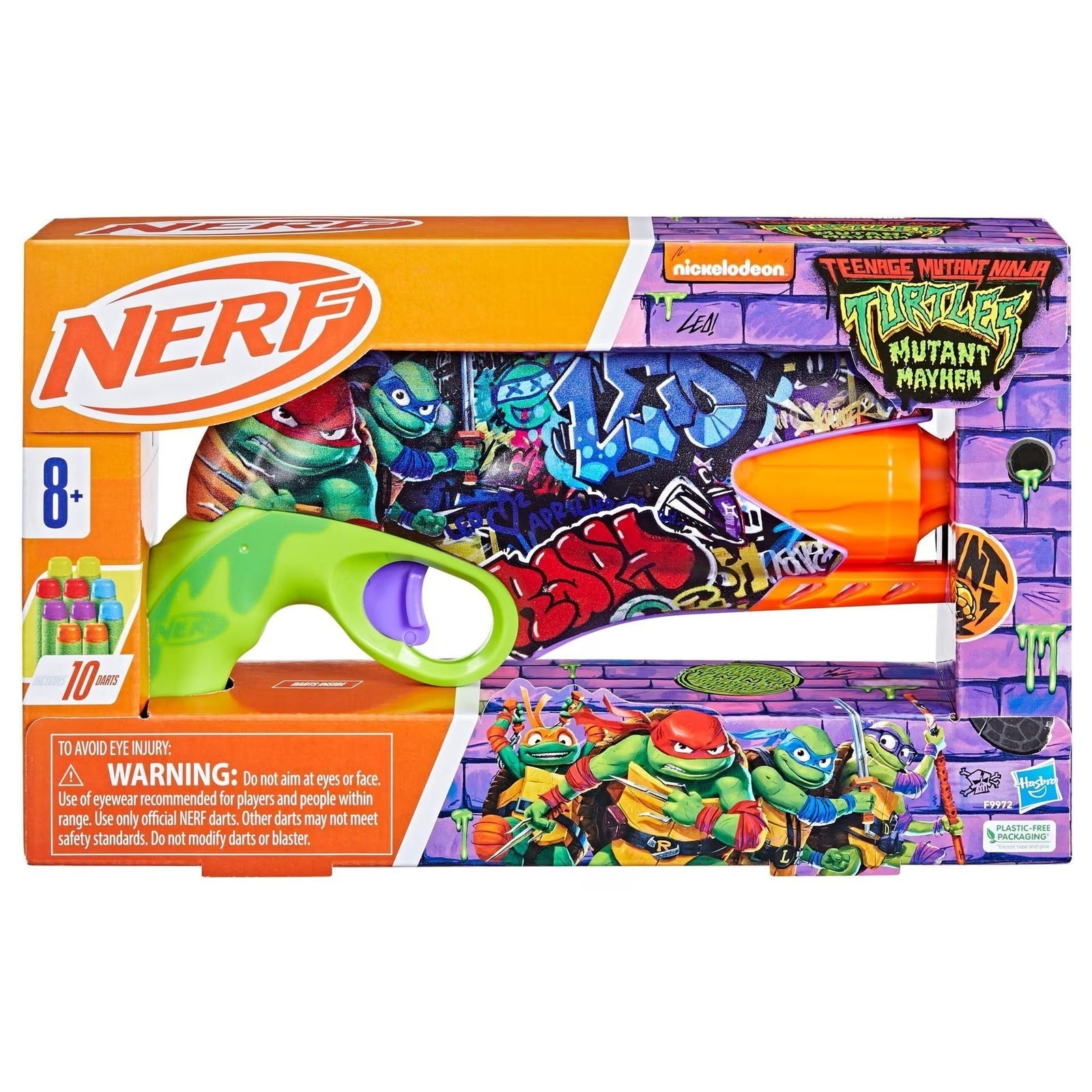 Inked Teenage Mutant Ninja Turtles 5-Dart Blaster M0Z8 - product image 2