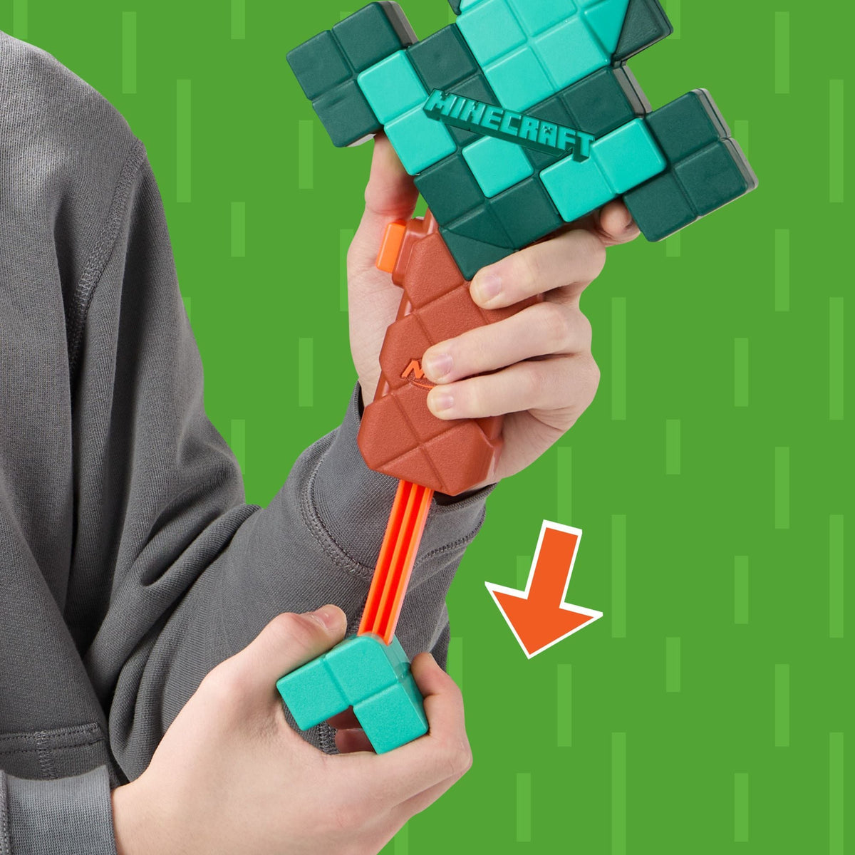 Minecraft Diamond Sword Dart Blaster with 8 N1 Darts G5D3 - product image 7