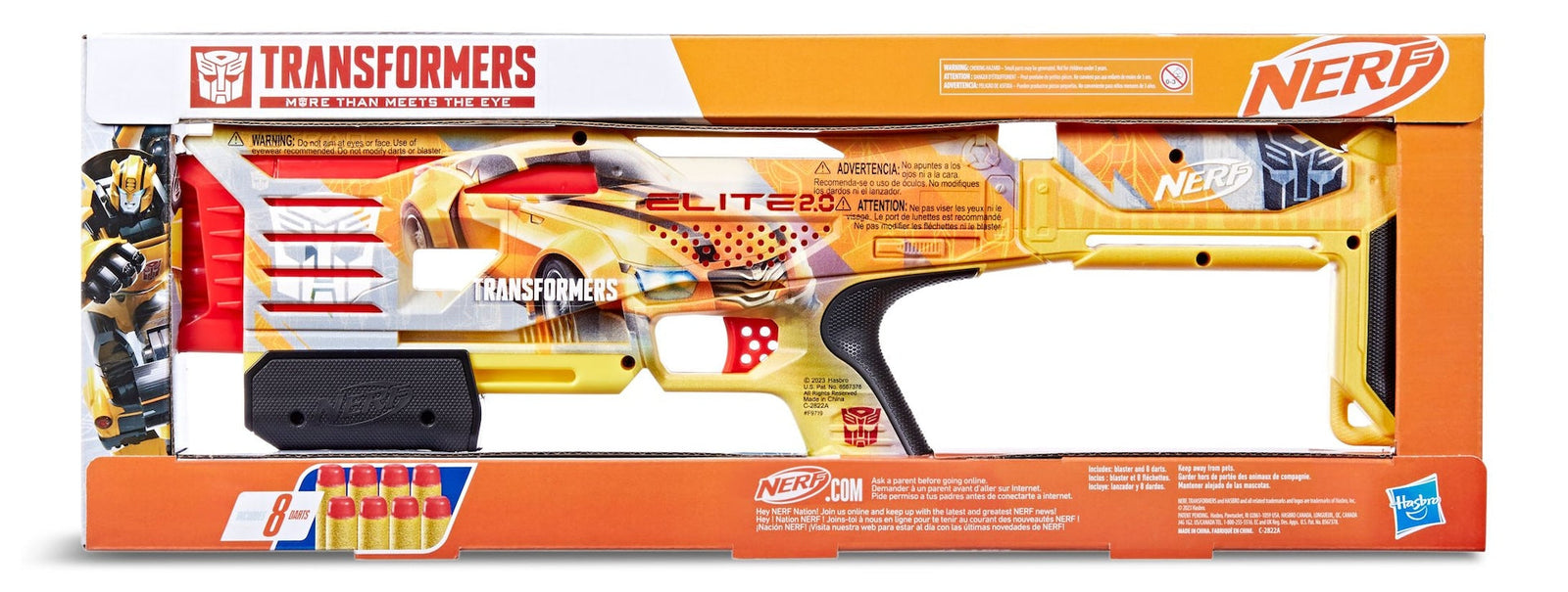 Transformers Elite 2.0 Bumblebee Blaster, Ages 8+ Q7E5 - product image 5