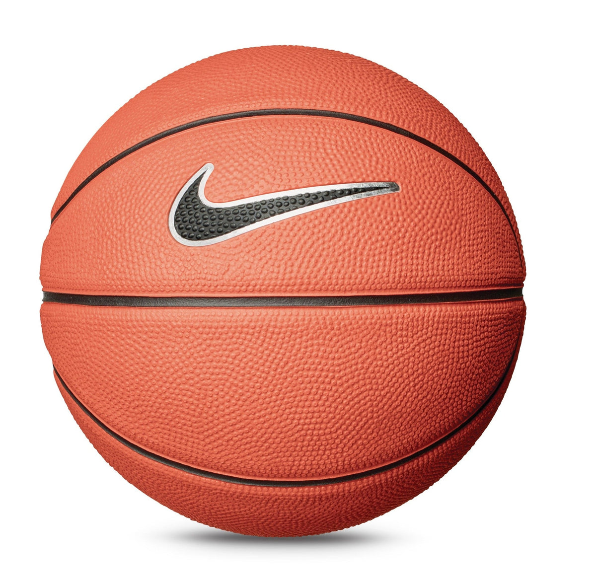 Skills Mini Kids' Indoor/Outdoor Rubber Basketball, Size 3 (22.5-in), Amber/Black/White S6K5 - product image 1