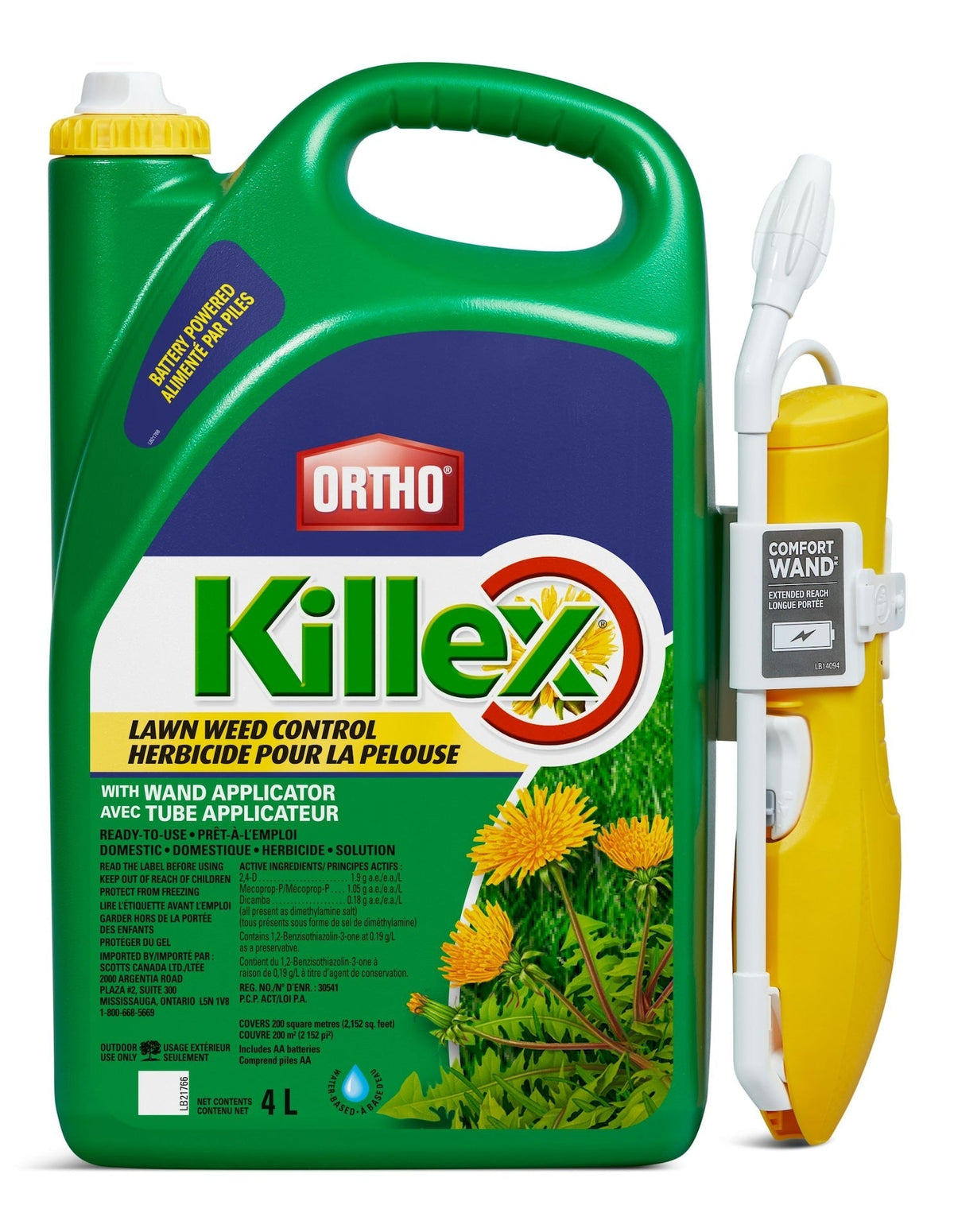 Killex Lawn Weed Control with Wand, 4-L G9N7 - product image 2
