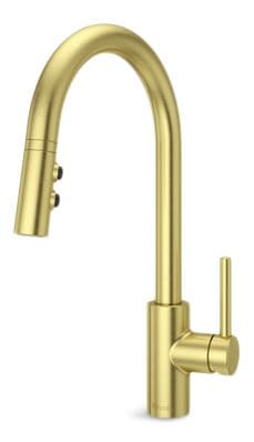 Fullerton Pull-Down Kitchen Faucet, Brush Gold Q0Q8 - product image 1