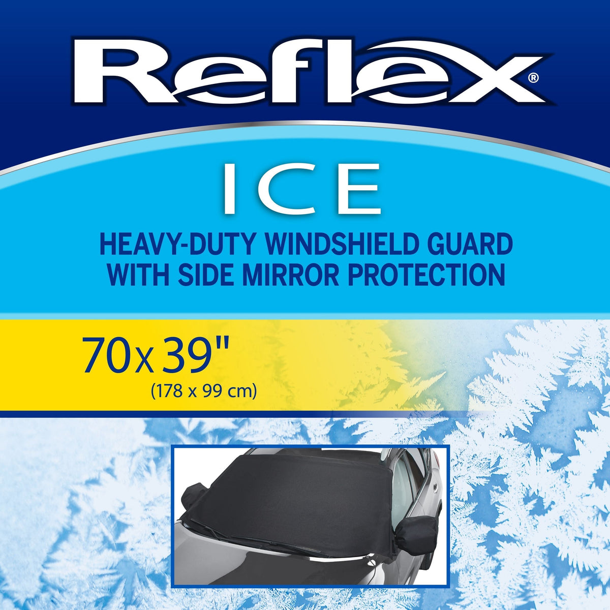 Snow & Ice Windshield Guard & Mirror Cover Set, Fits Most Vehicles B8A9 - product image 3