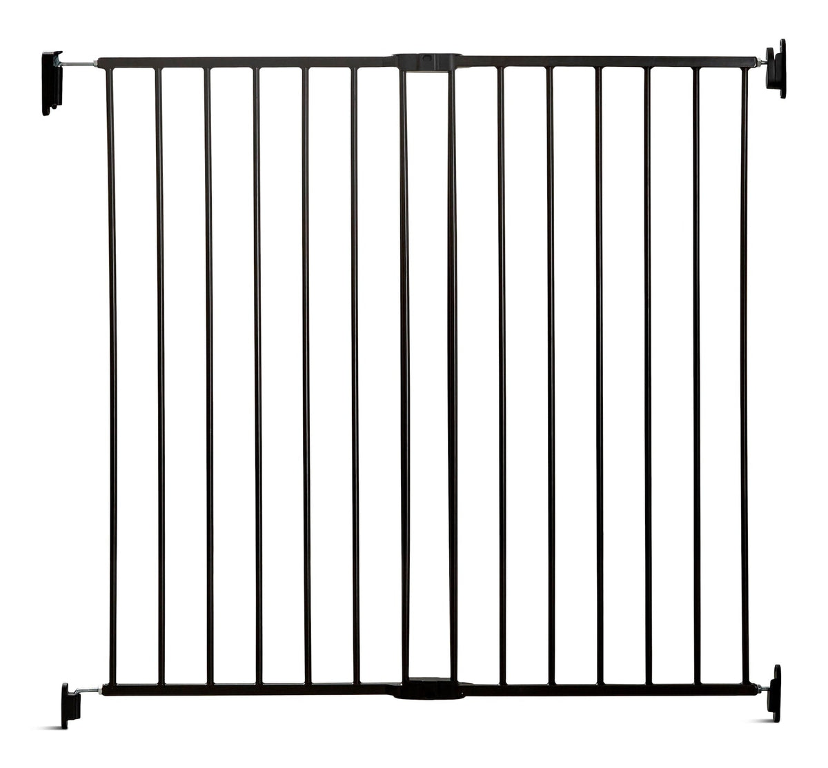 Top-of-Stairs Baby Gate, Black X2D2 - product image 1