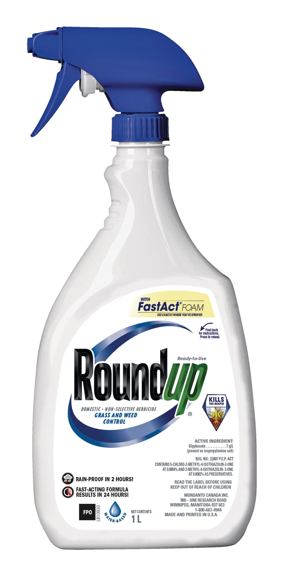 Ready-to-Use Herbicide Grass & Weed Control/Killer with Fast Fact Foam, 1-L J6H8 - product image 2