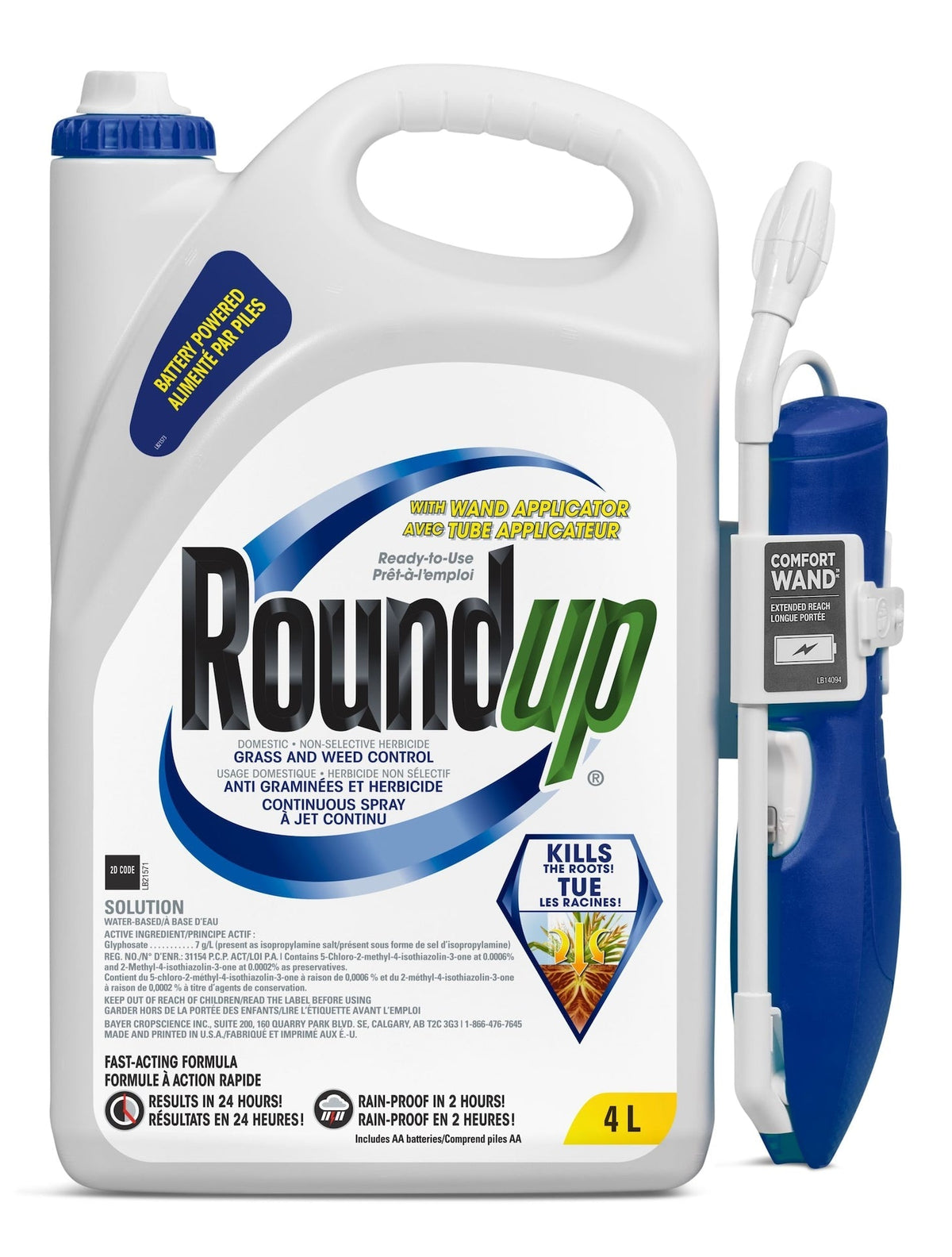 Weed Killer with Battery-Powered Wand, 4-L N9D1 - product image 1
