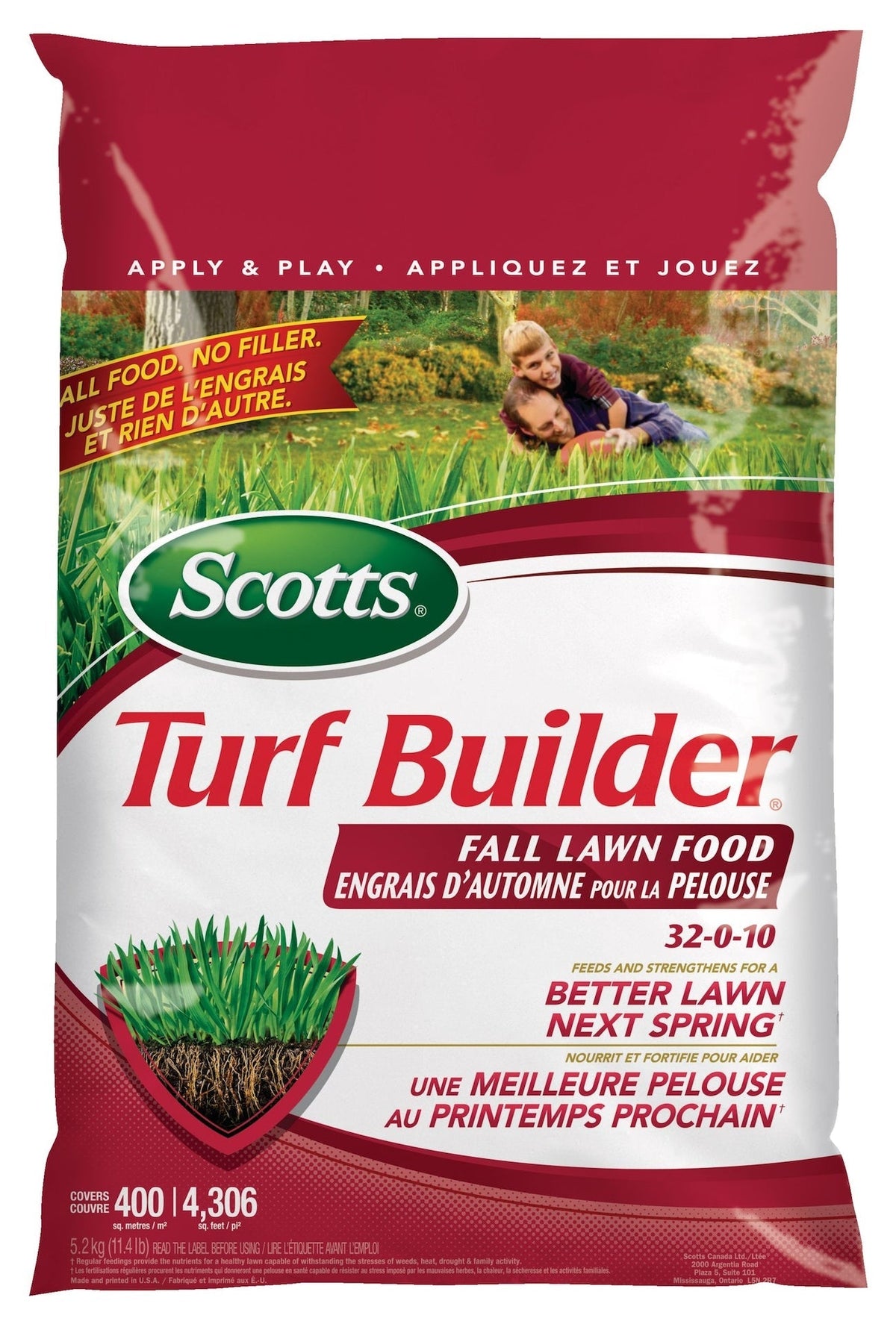 Turf Builder Fall Lawn Fertilizer, 5.25-kg Q4P9 - product image 1