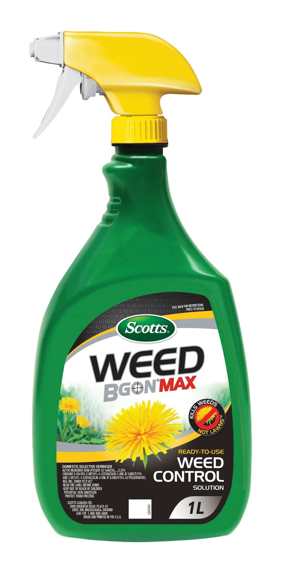 Weed B Gon MAX Weed Control Concentrate for Lawns, 1-L F0A1 - product image 1