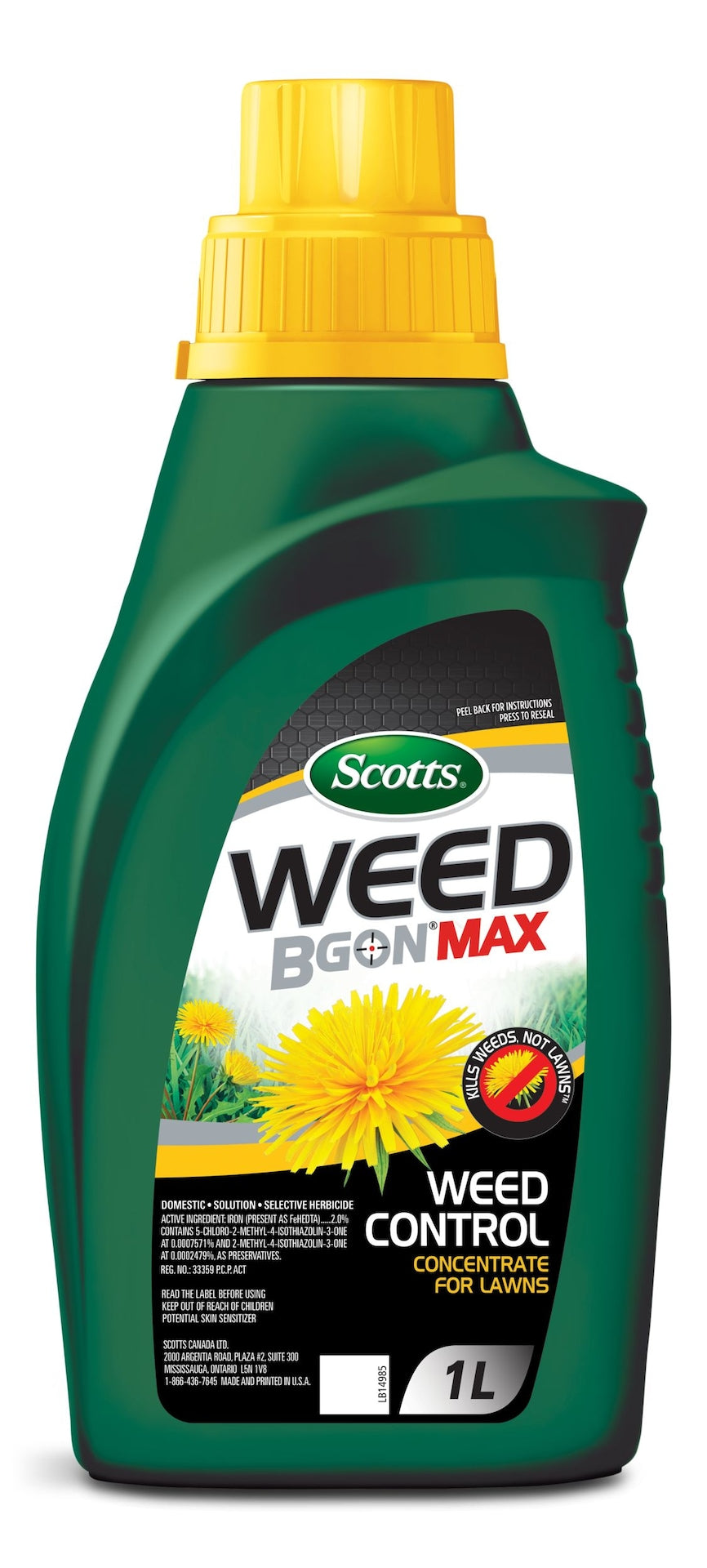 Weed B Gon MAX Weed Control Concentrate for Lawns, 1-L F0A1 - product image 2
