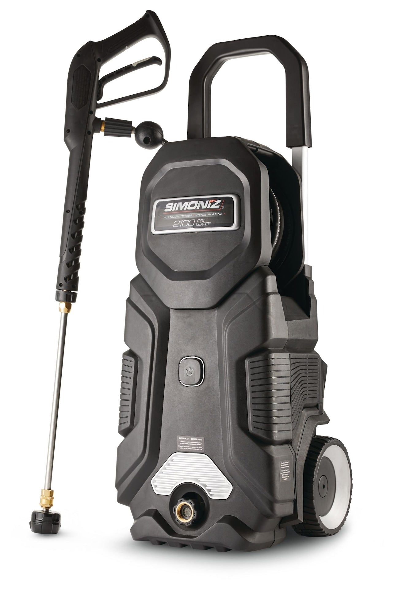 Platinum 2100 PSI 1.5 GPM Corded Cold Water Wheeled Brushed Electric Pressure Washer with Foam Blaster A2I0 - product image 3