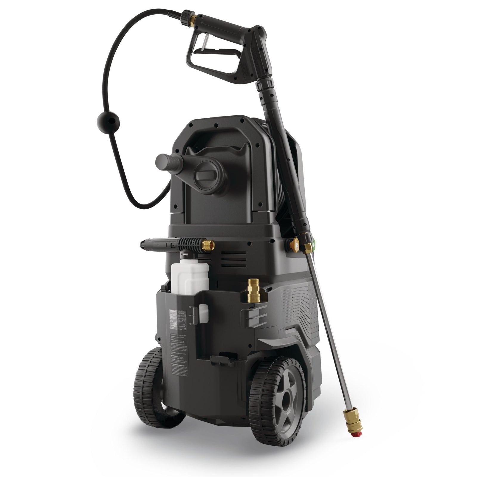 Platinum 2100 PSI 1.5 GPM Corded Cold Water Wheeled Brushed Electric Pressure Washer with Foam Blaster A2I0 - product image 6