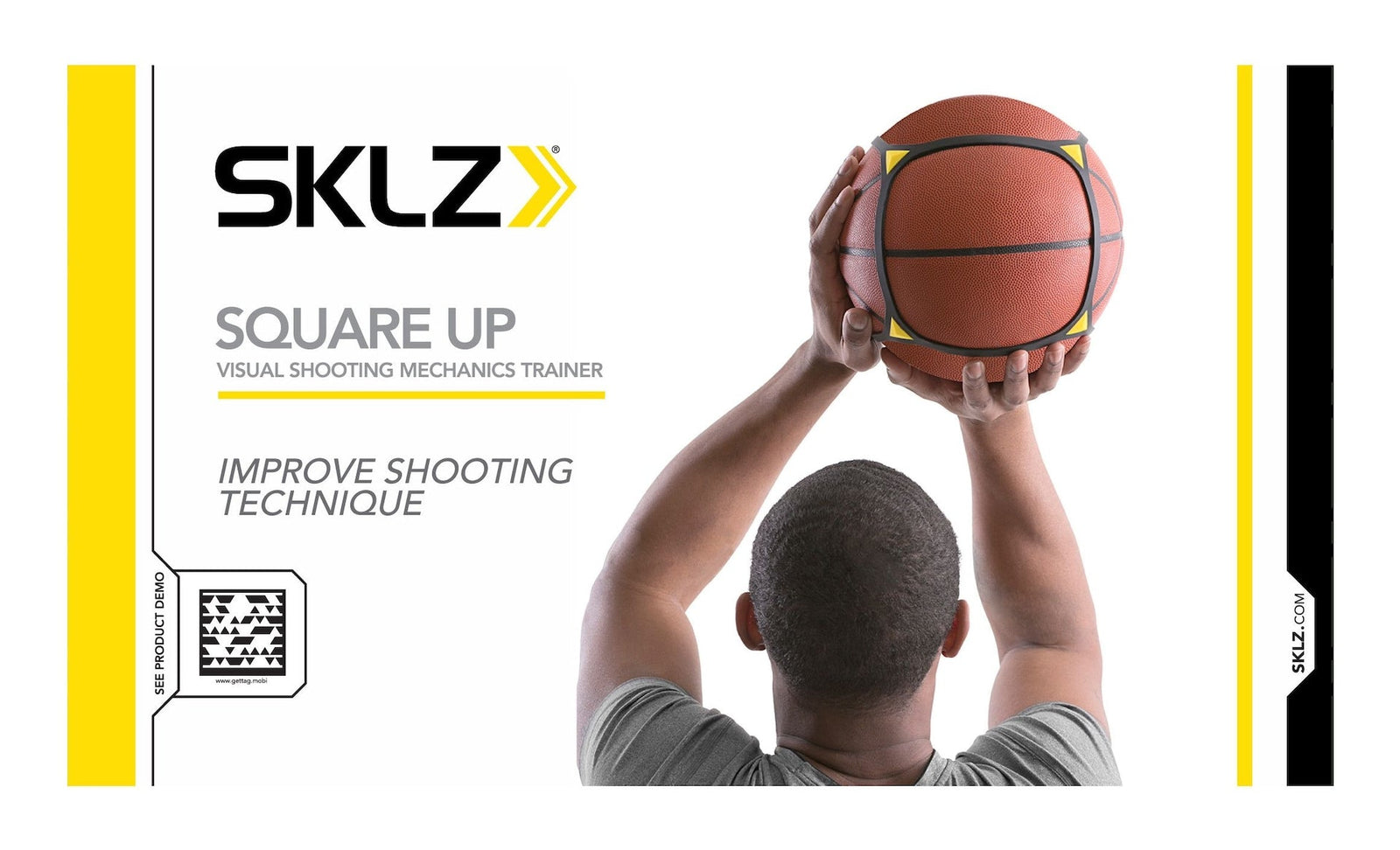 Square Up Visual Basketball Shooting Technique & Mechanics Trainer with Drills Guide W4O8 - product image 2