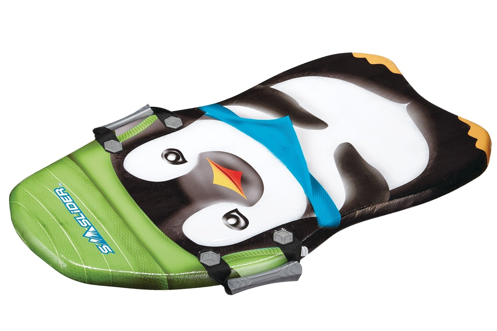 Snow Slider Kids' 1-Person Lightweight Foam Winter Snow Sled/Toboggan with Handles, Assorted I5Q9 - product image 1