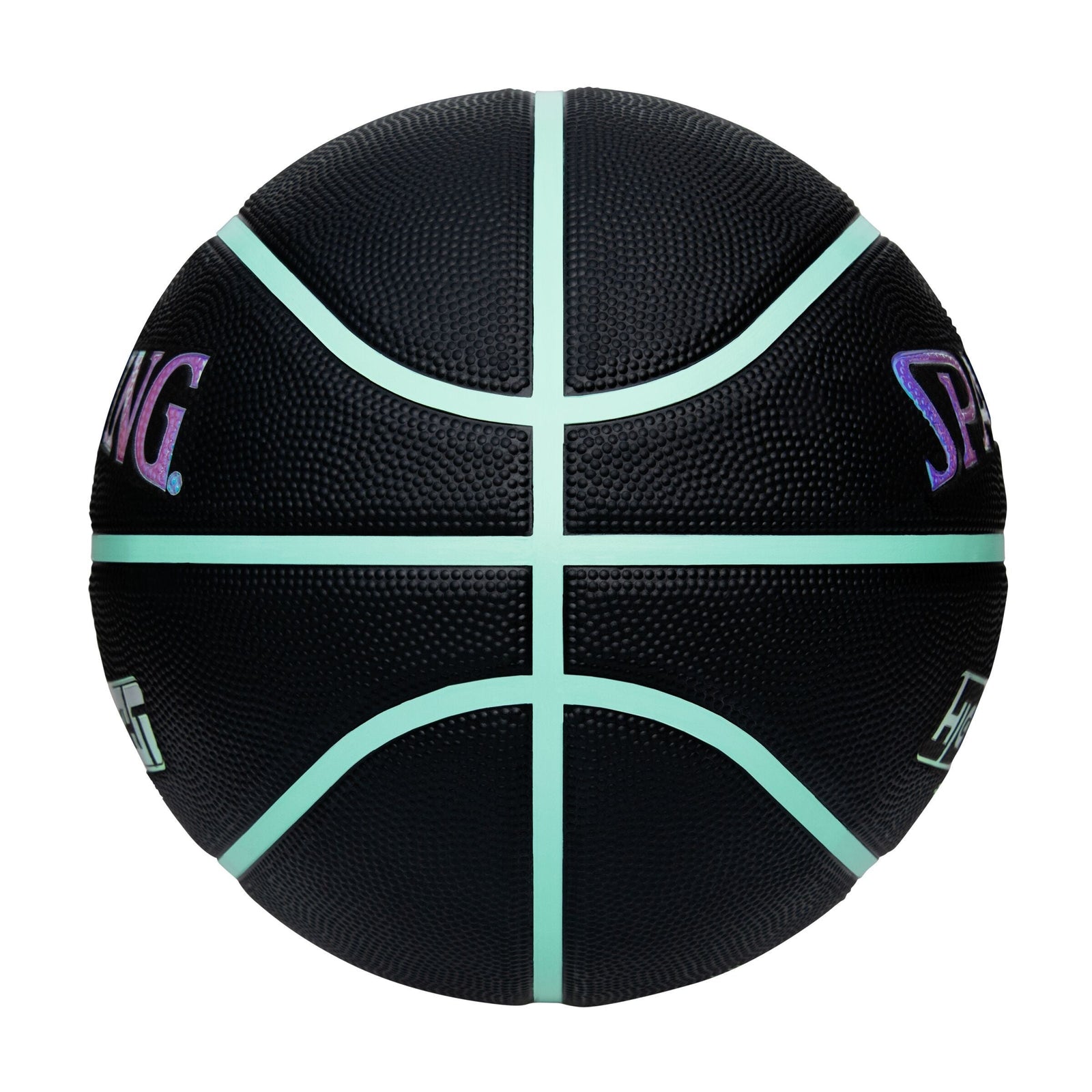 Highlight Foil Basketball, Black/Mint, Size 7 G1A6 - product image 4