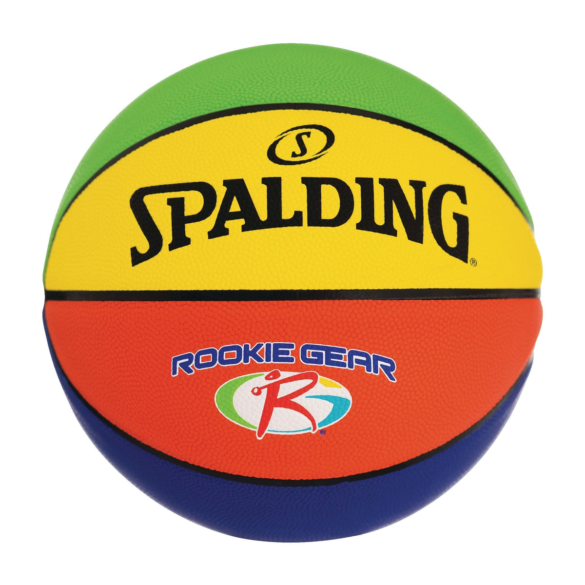 Rookie Gear Youth Kids' Indoor/Outdoor Multi-Colour Composite Basketball, Size 5 (27.5-in) T9R9 - product image 3