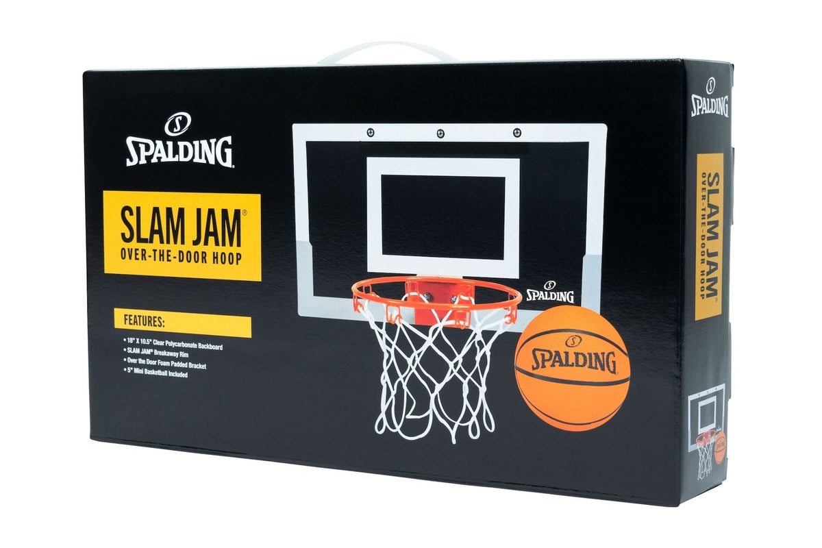 Slam Jam Indoor Over-the-Door Mounting Mini Basketball Hoop & Net with Ball G2A9 - product image 2
