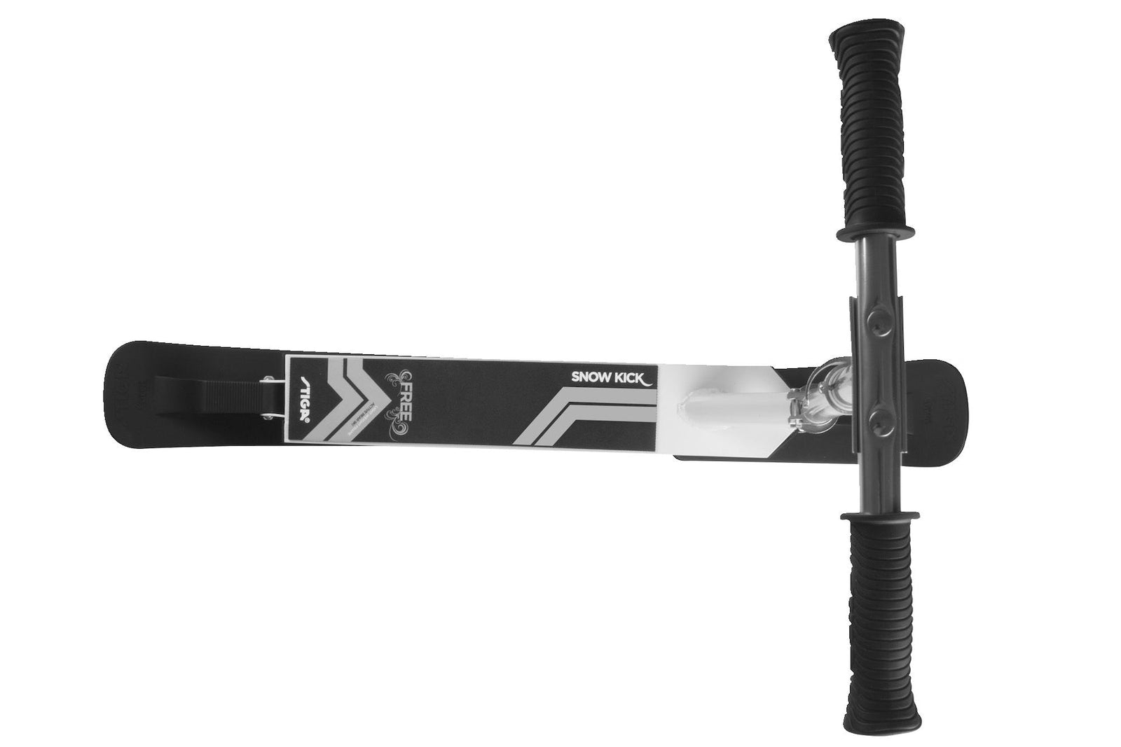 Snow Kick Free Kids' Winter Snow Ski Scooter with Height Adjustable Handle, Ages 7+ O2Z1 - product image 3