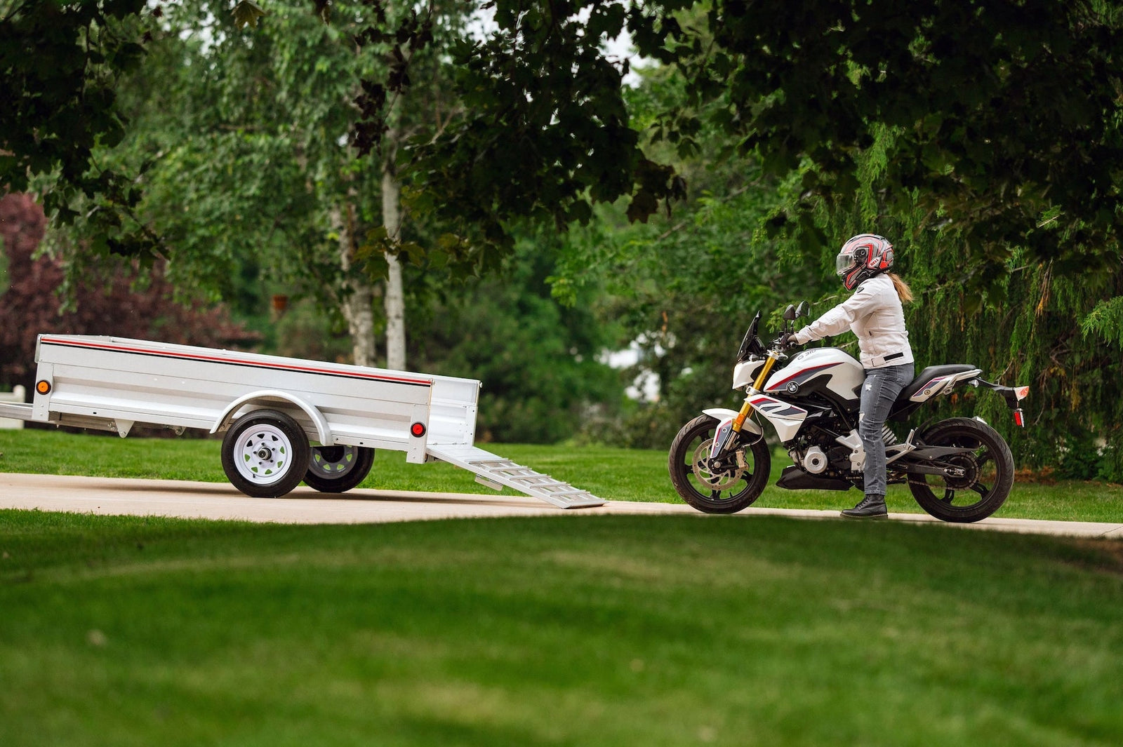 Galvalume Plus Box Trailer, 4-ft x 7-ft C5A8 - product image 6