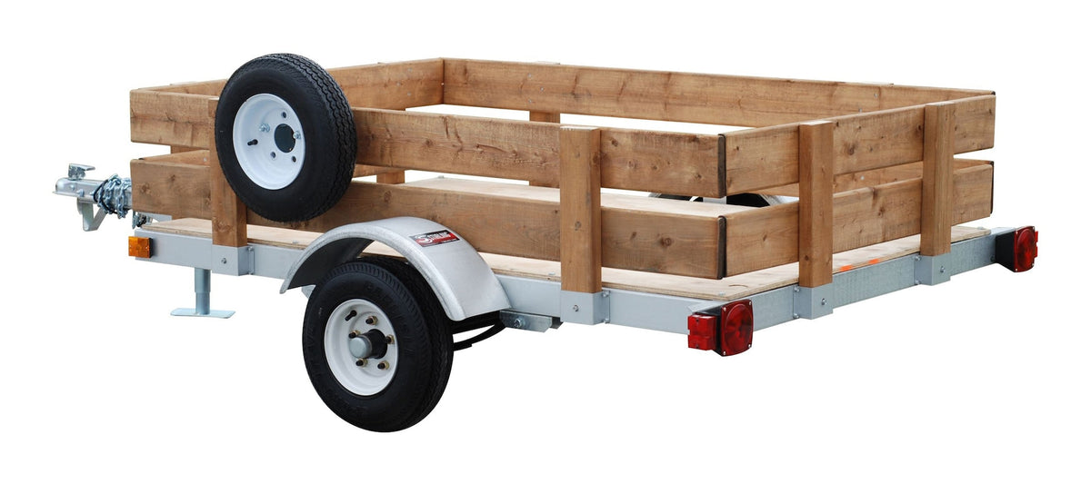 Galvanized Kit Trailer, 4-ft x 8-ft U3Z3 - product image 7