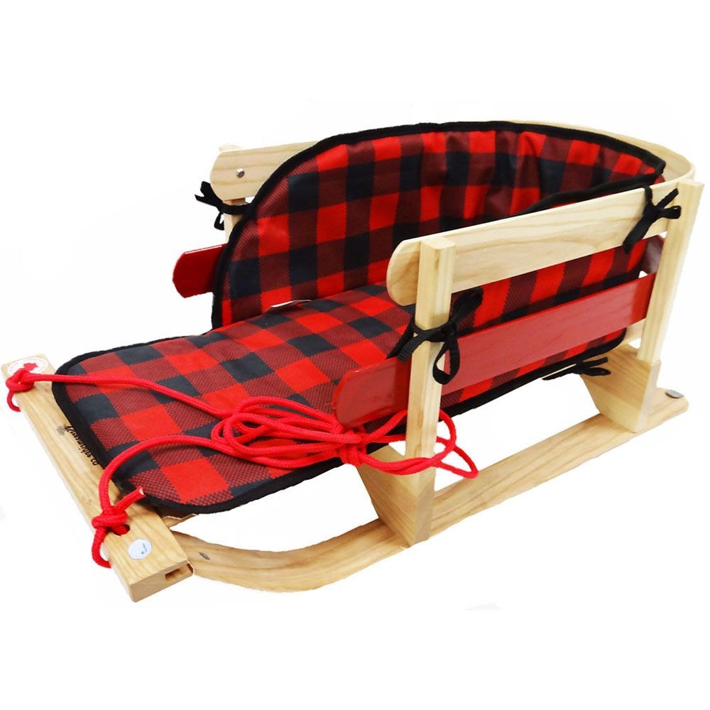 Alpine Slasher Winter Seat Pad Cushion For Traditional Wooden Baby Sleigh/Sled C2Q8 - product image 3