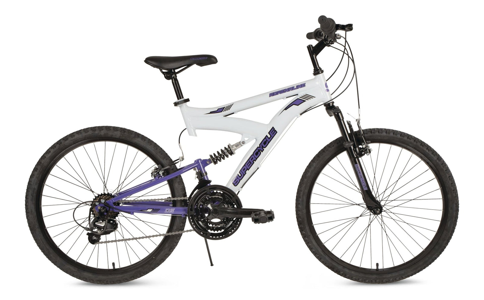Adrenaline Youth DS Mountain Bike 24-in, White A4Y4 - product image 2