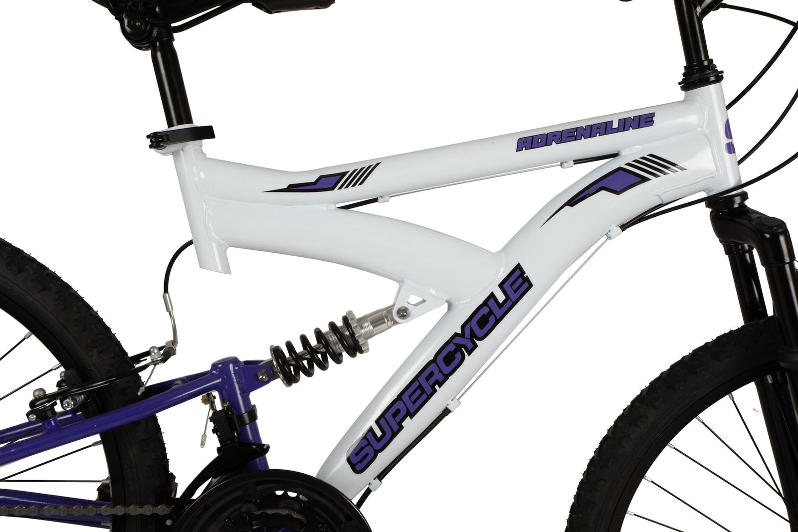 Adrenaline Youth DS Mountain Bike 24-in, White A4Y4 - product image 4