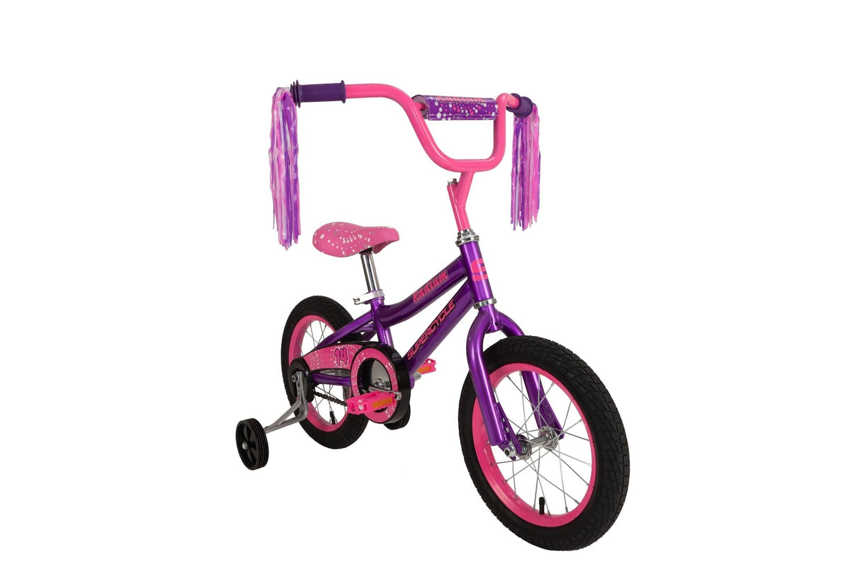 Radium Kids' Bike with Training Wheels, Purple, 14-in C8M5 - product image 1