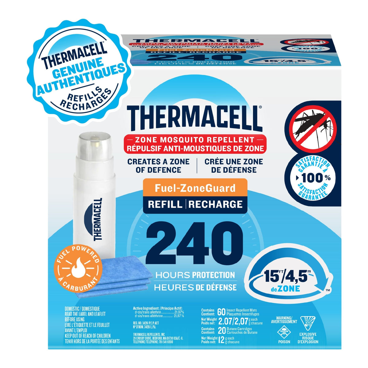 Mosquito Repellent Refill Bulk Pack, 240 Hours E8M4 - product image 3