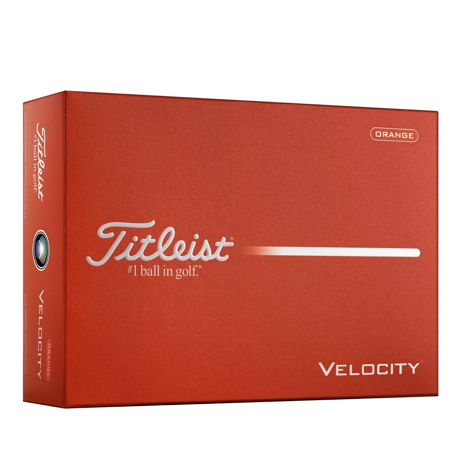Velocity Golf Balls, Matte Orange, 12-pk O5M9 - product image 1