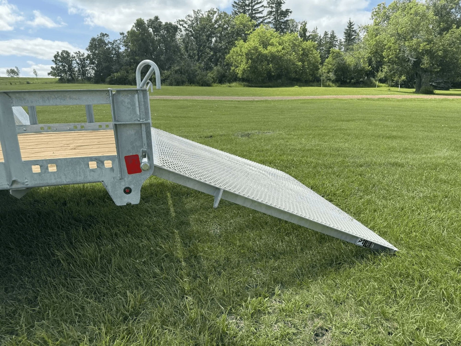 60-in x 10-ft Galvanized Utility Trailer S2J5 - product image 4