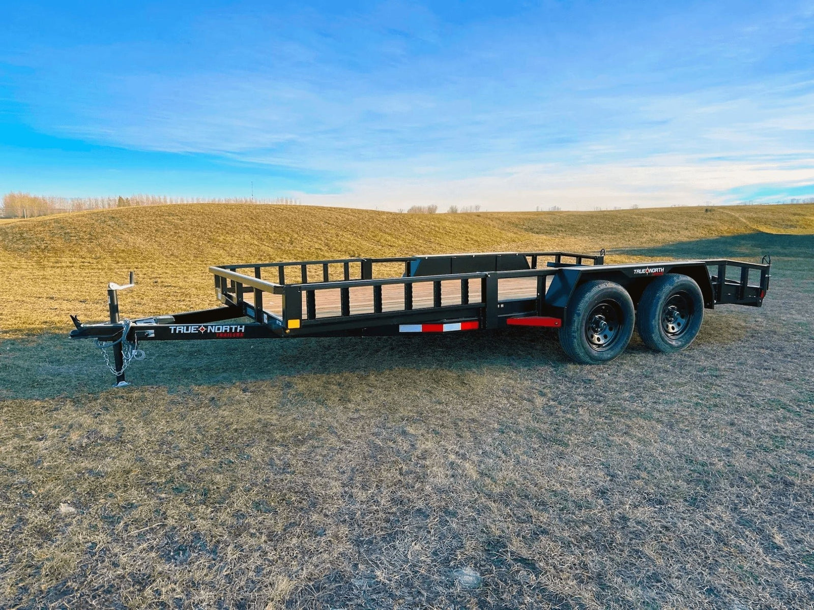 83-in x 16-ft Tandem Axle Utility Trailer, Black E8Y0 - product image 6