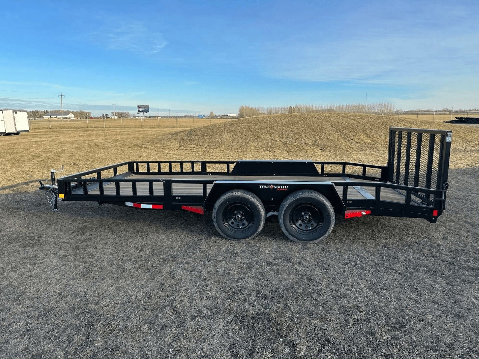 83-in x 16-ft Tandem Axle Utility Trailer, Black E8Y0 - product image 8